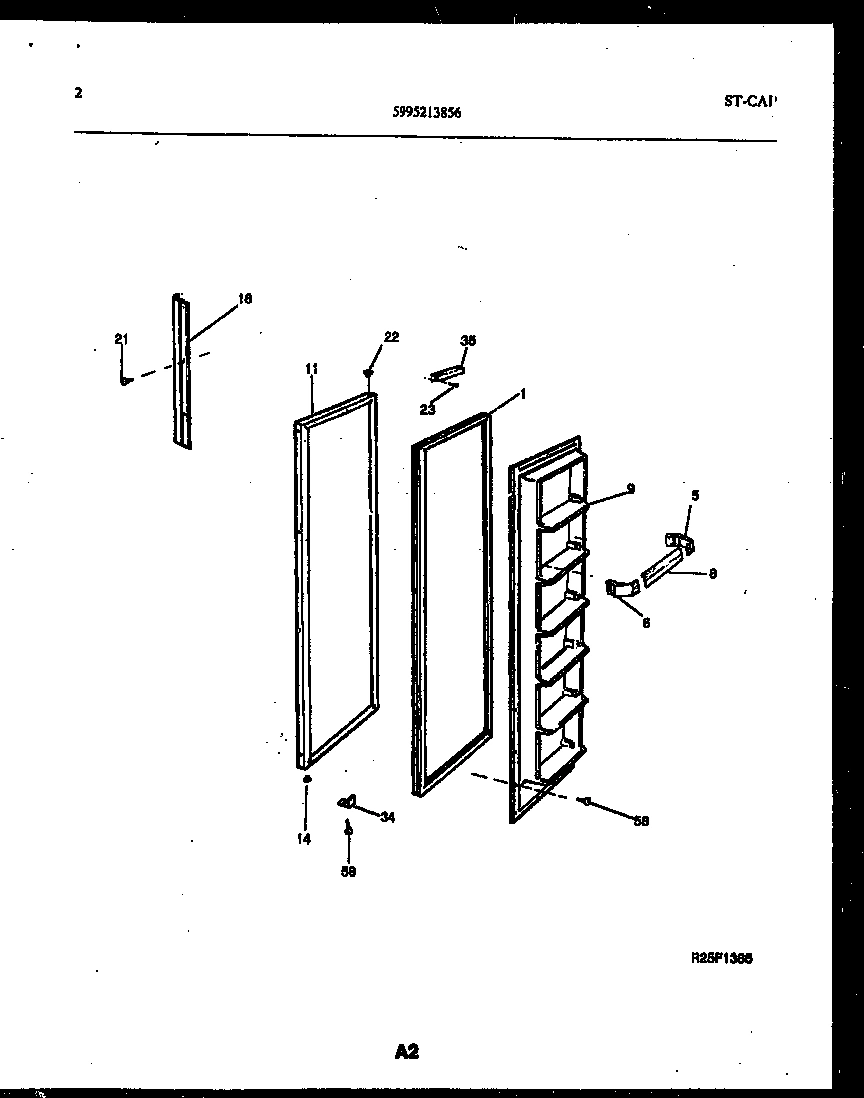 02 - FREEZER DOOR PARTS