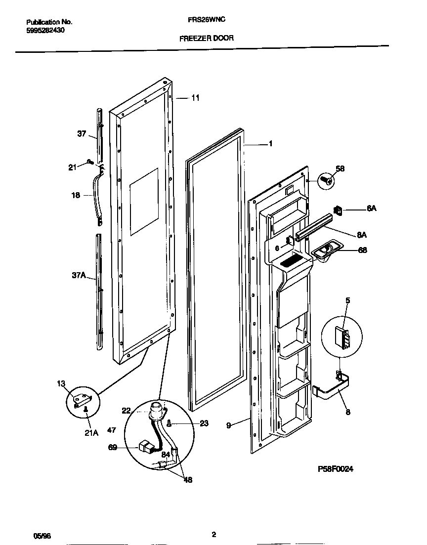 02 - FREEZER DOOR