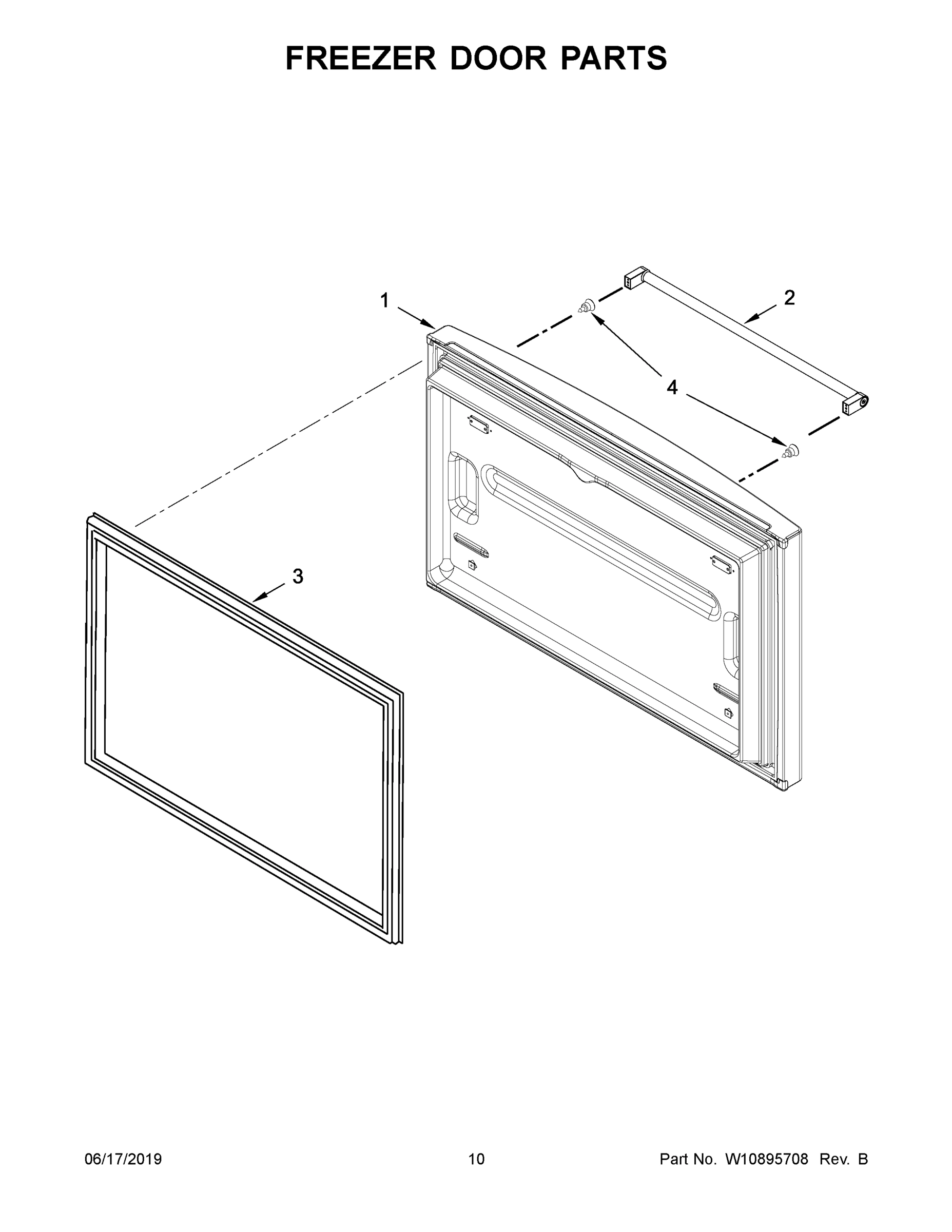 06 - FREEZER DOOR PARTS