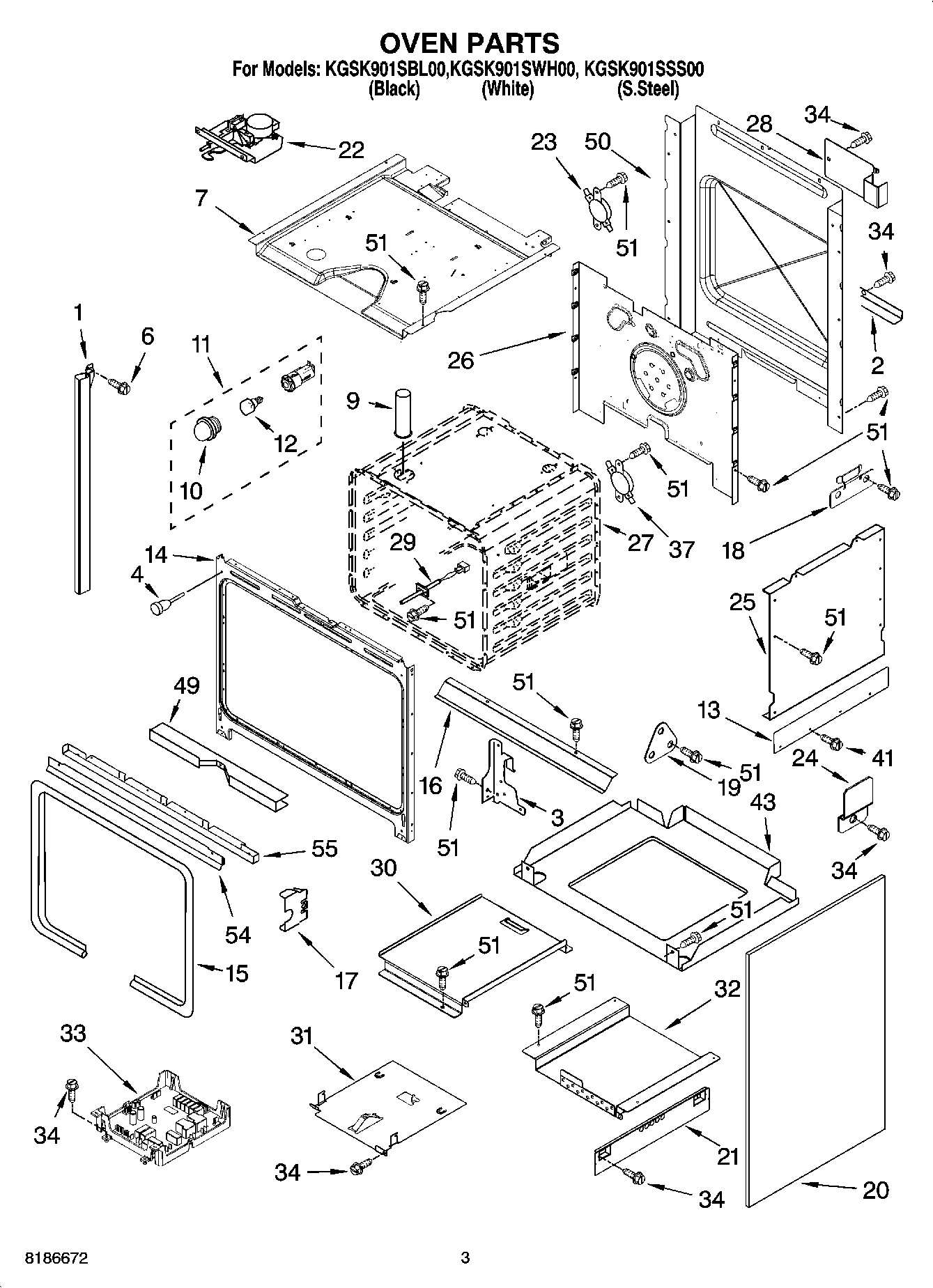 02 - OVEN PARTS