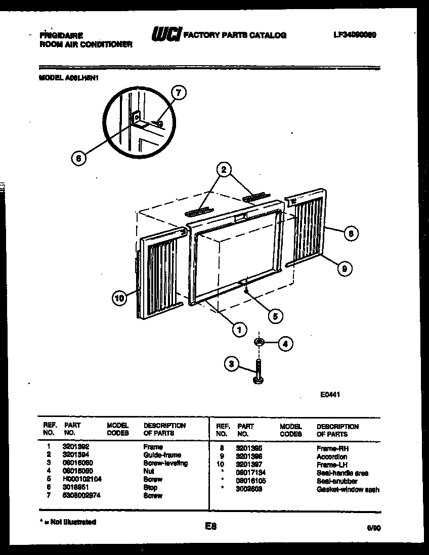 06 - WINDOW MOUNTING PARTS