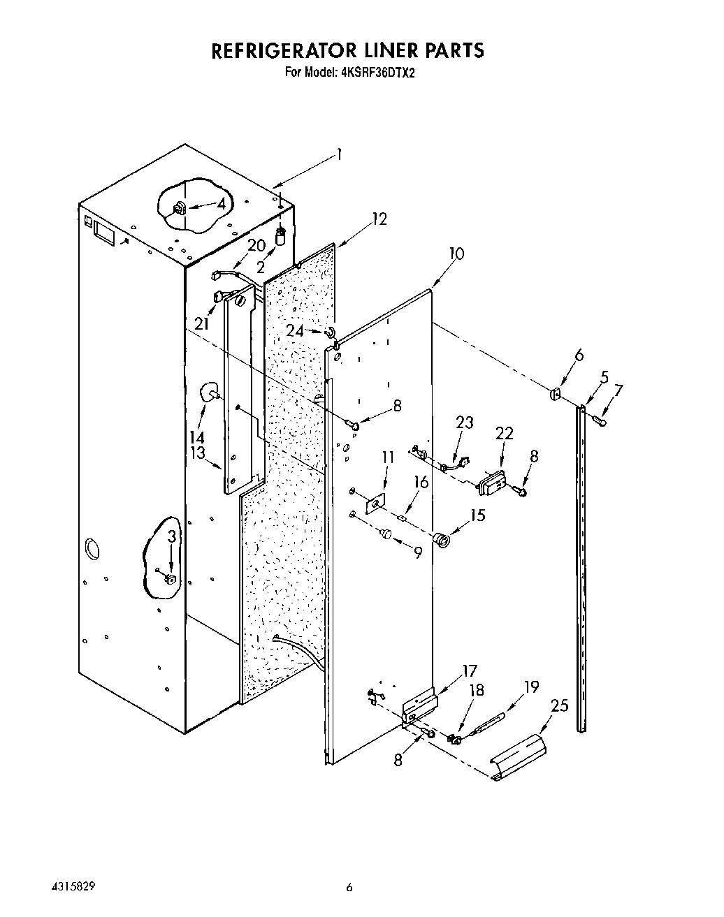 03 - REFRIGERATOR LINER