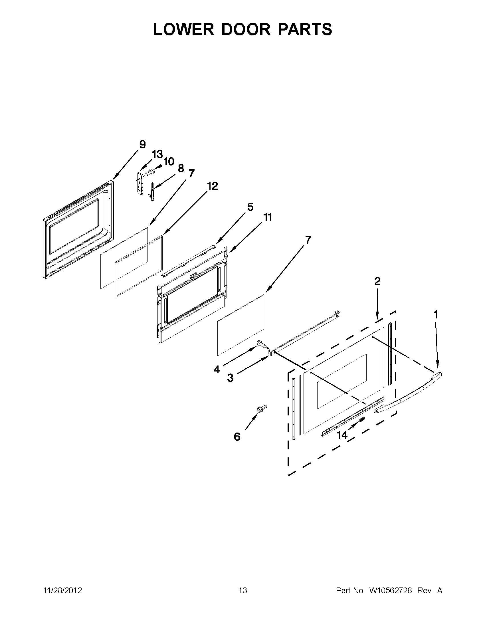 06 - LOWER DOOR PARTS