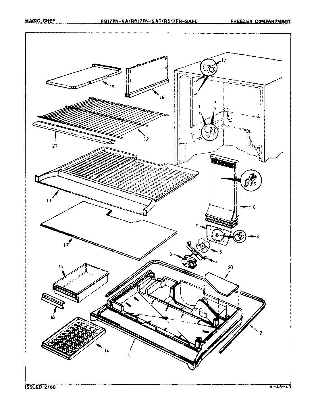 02 - FREEZER COMPARTMENT