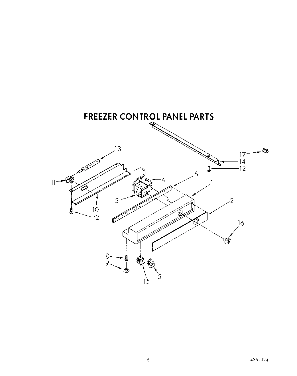 05 - FREEZER CONTROL PANEL