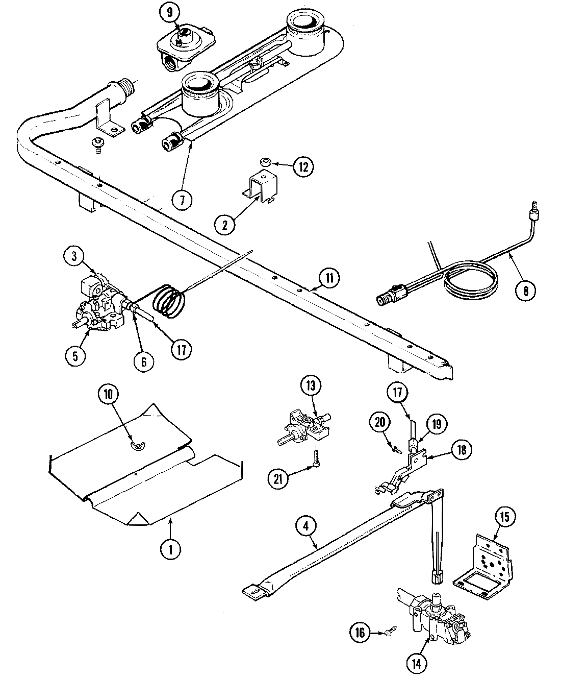 04 - GAS CONTROLS (PILOT)