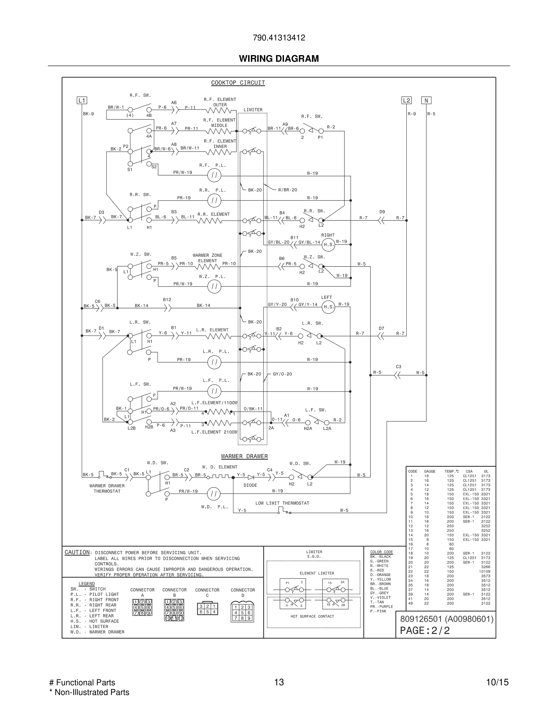 13 - WIRING DIAGRAM