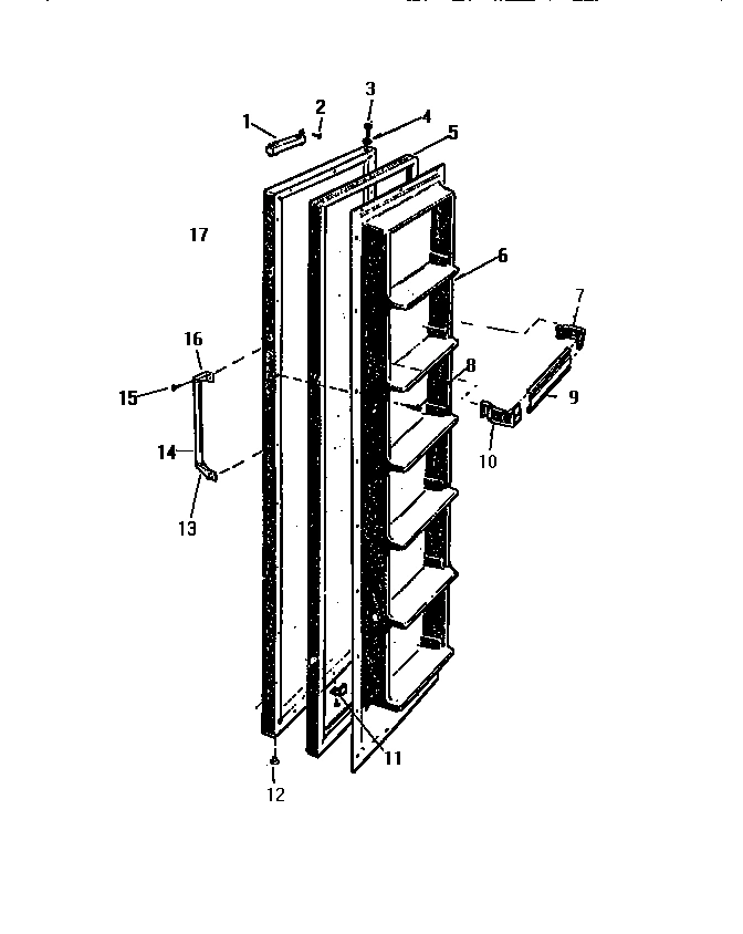 02 - FREEZER DOOR