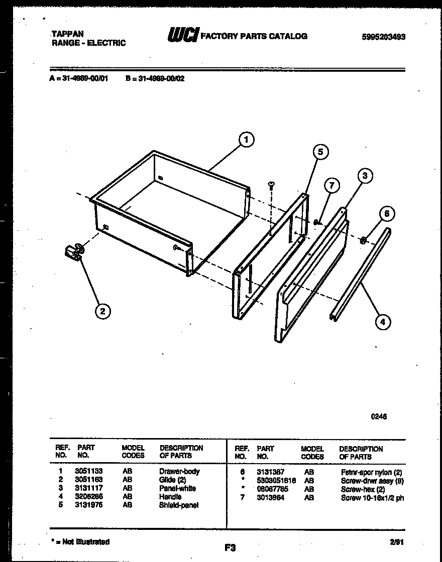 07 - DRAWER PARTS