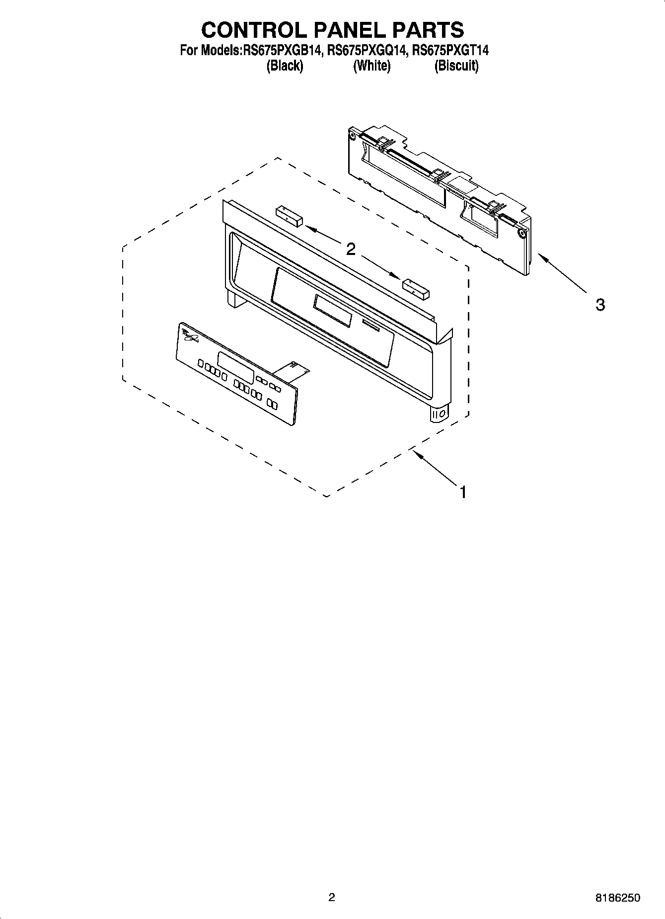 02 - CONTROL PANEL PARTS