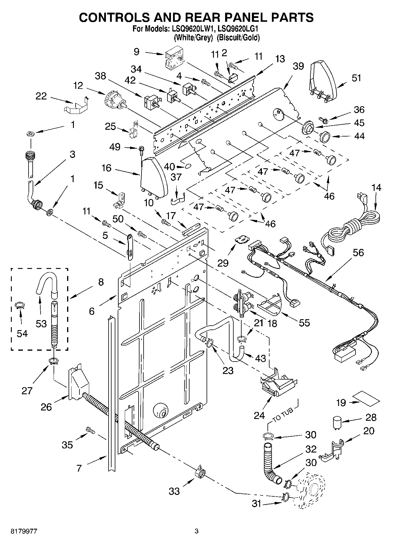 02 - CONTROLS AND REAR PANEL PARTS