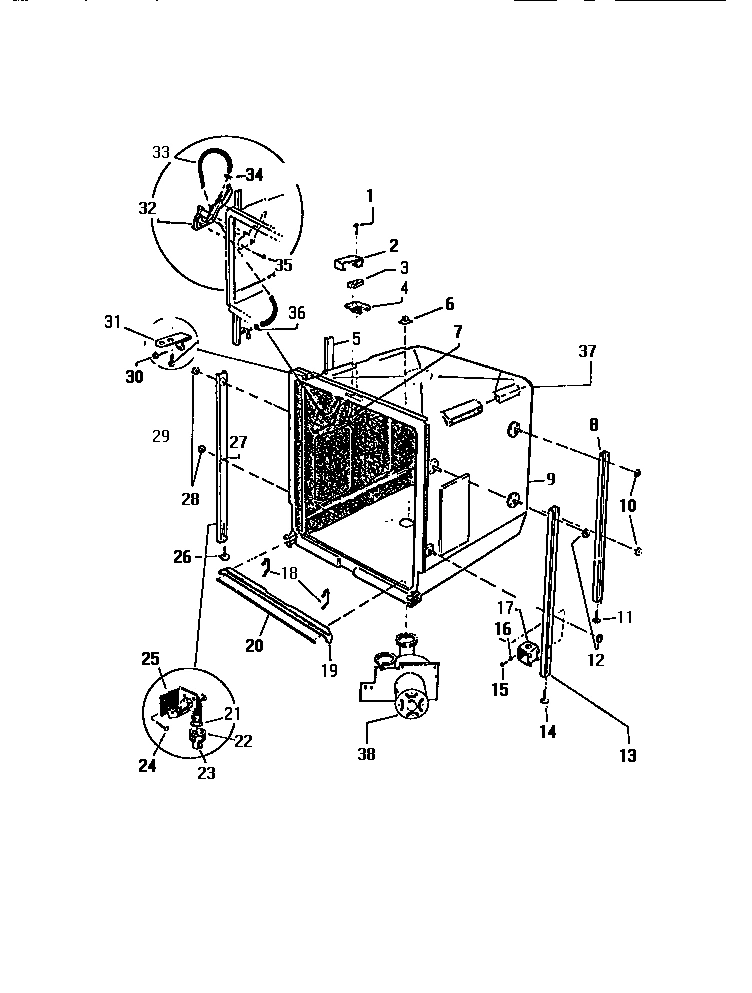 04 - OUTER TUB COMPONENTS
