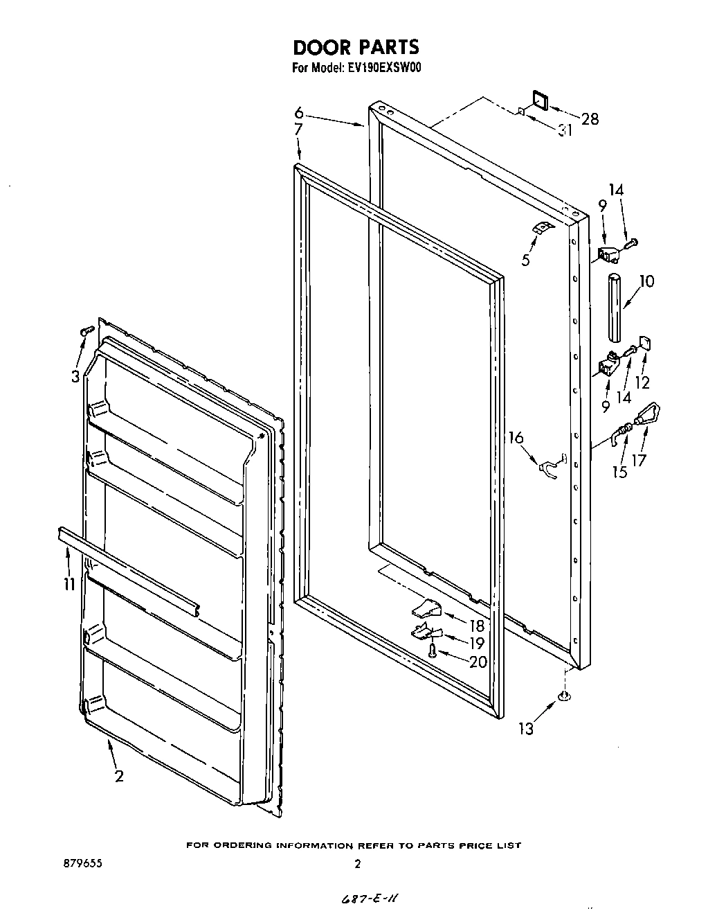 02 - DOOR , LIT/OPTIONAL