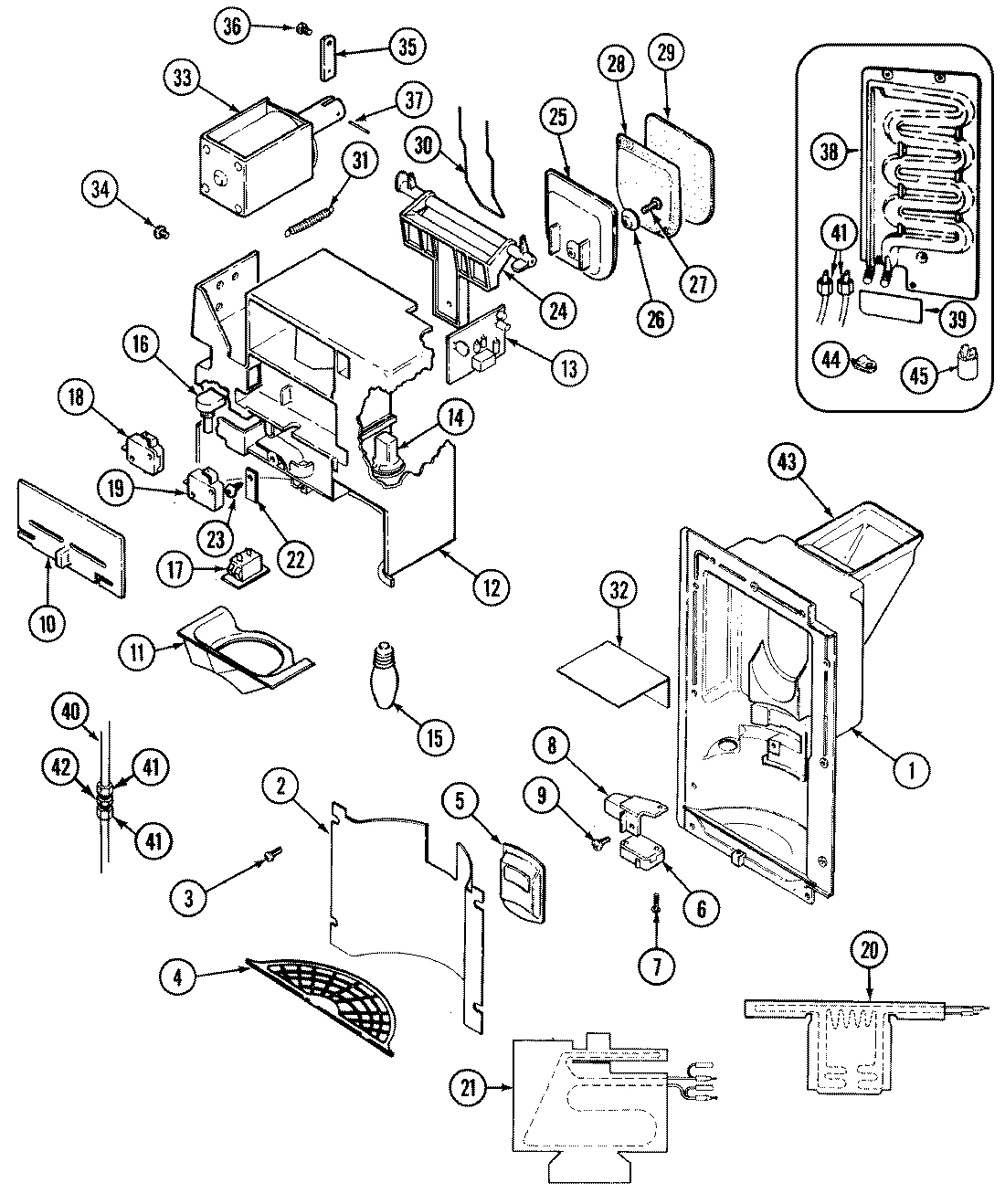 05 - ICE & WATER DISPENSER