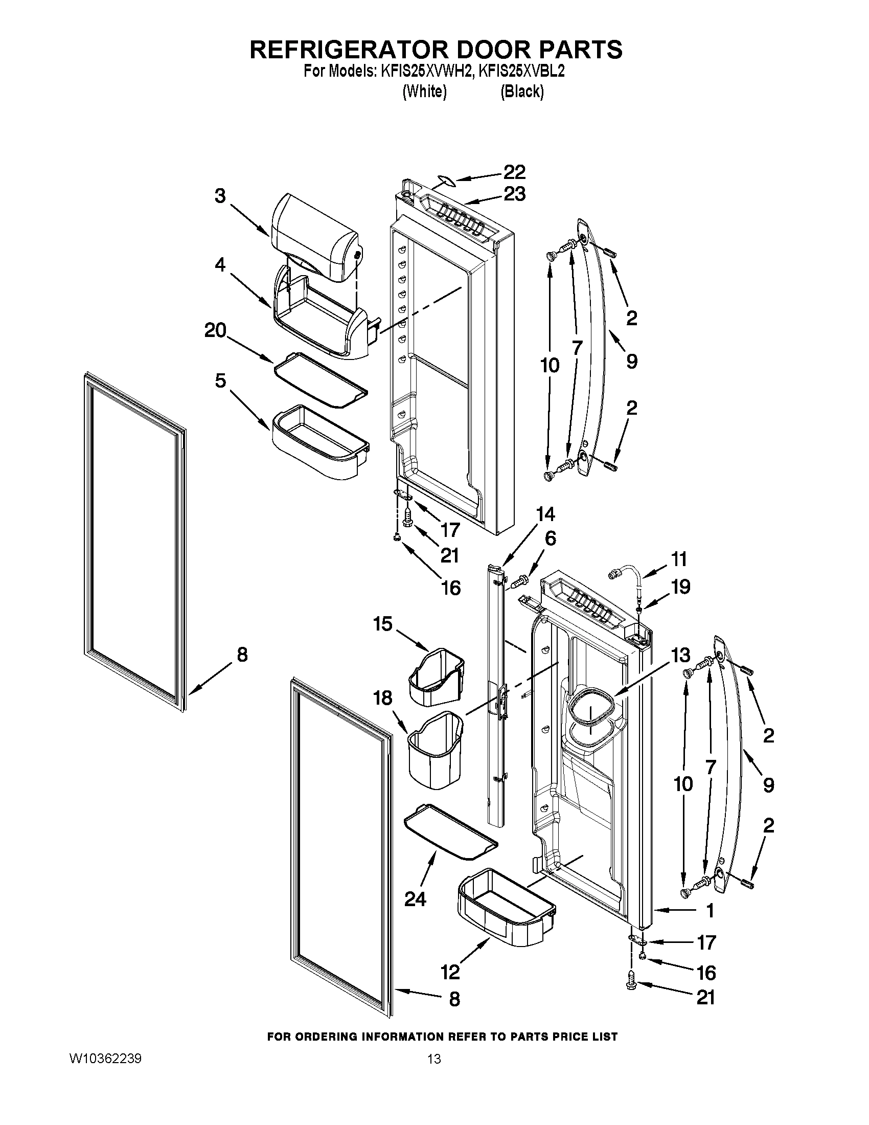 07 - REFRIGERATOR DOOR PARTS