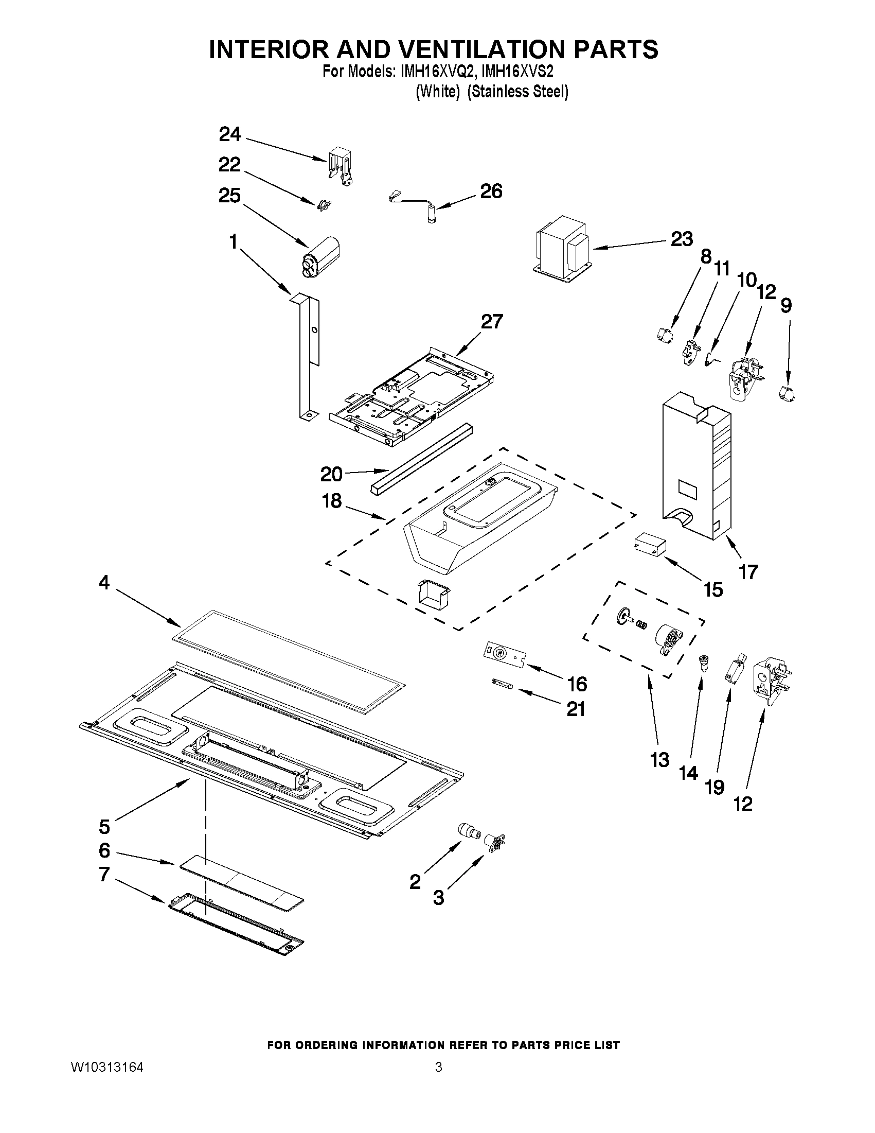 03 - INTERIOR AND VENTILATION PARTS