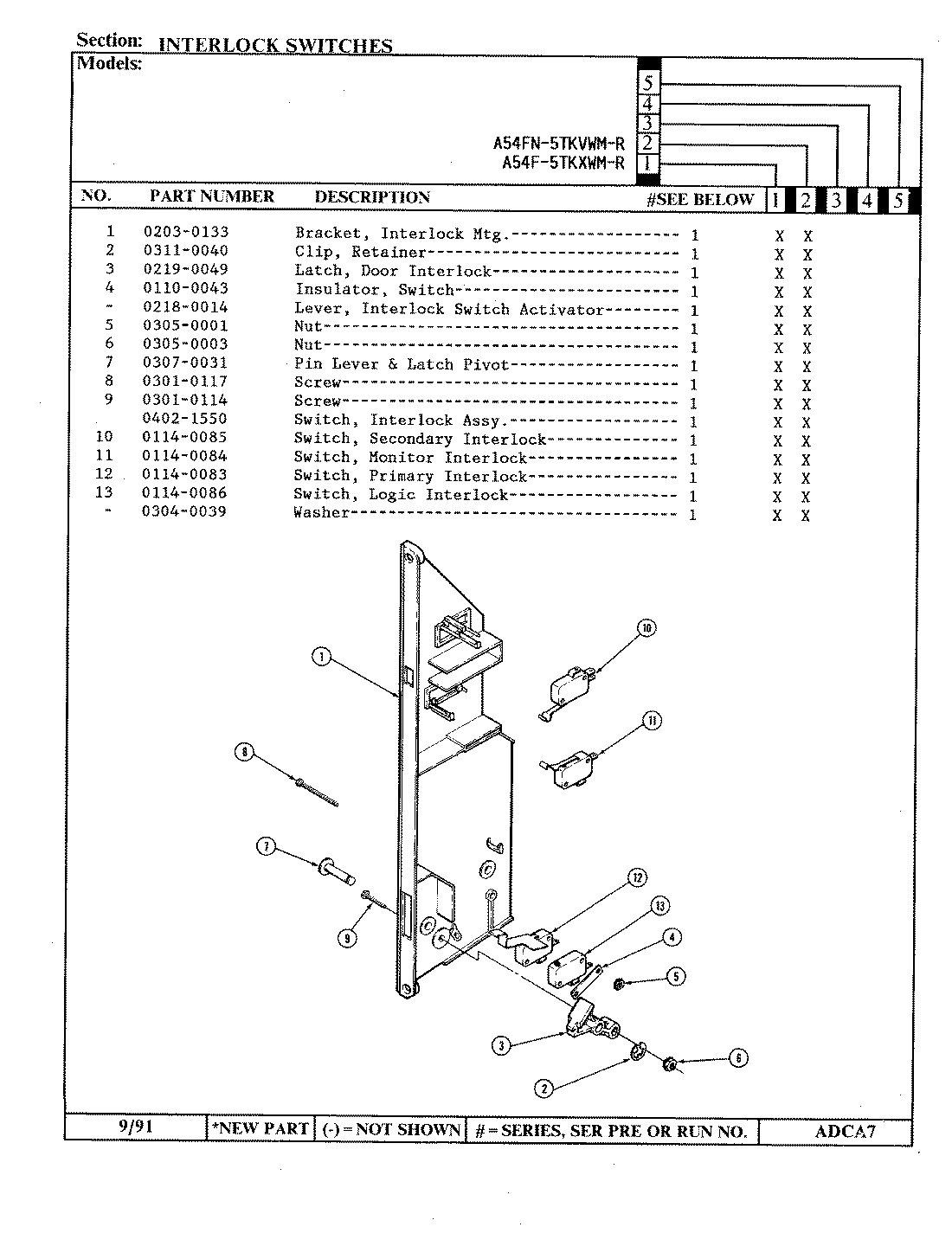 06 - INTERLOCK SWITCHES