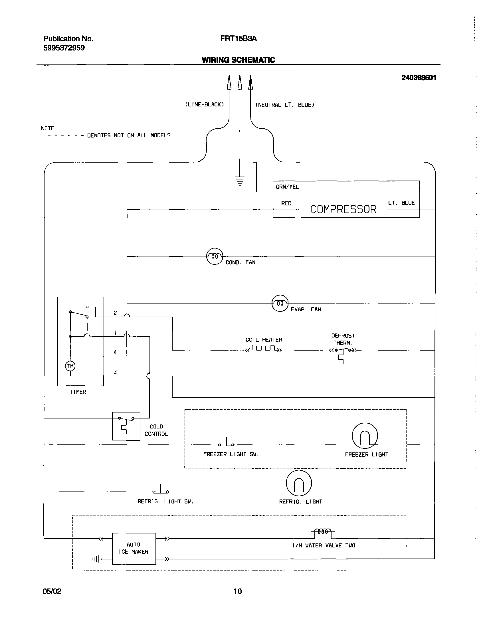 10 - WIRING SCHEMATIC