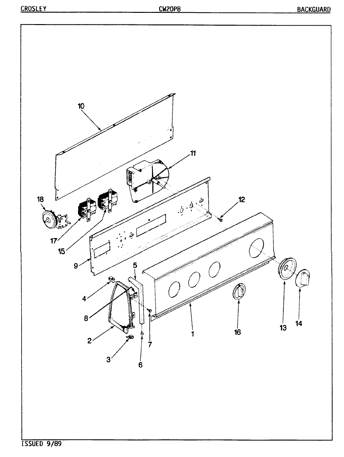 03 - CONTROL PANEL (ORIG. REV. A-D)