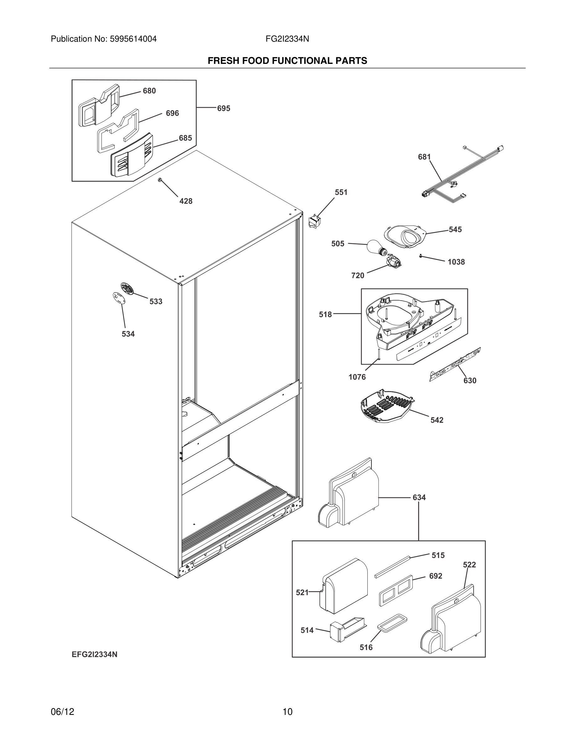 11 - FRESH FOOD FUNCTIONAL PARTS
