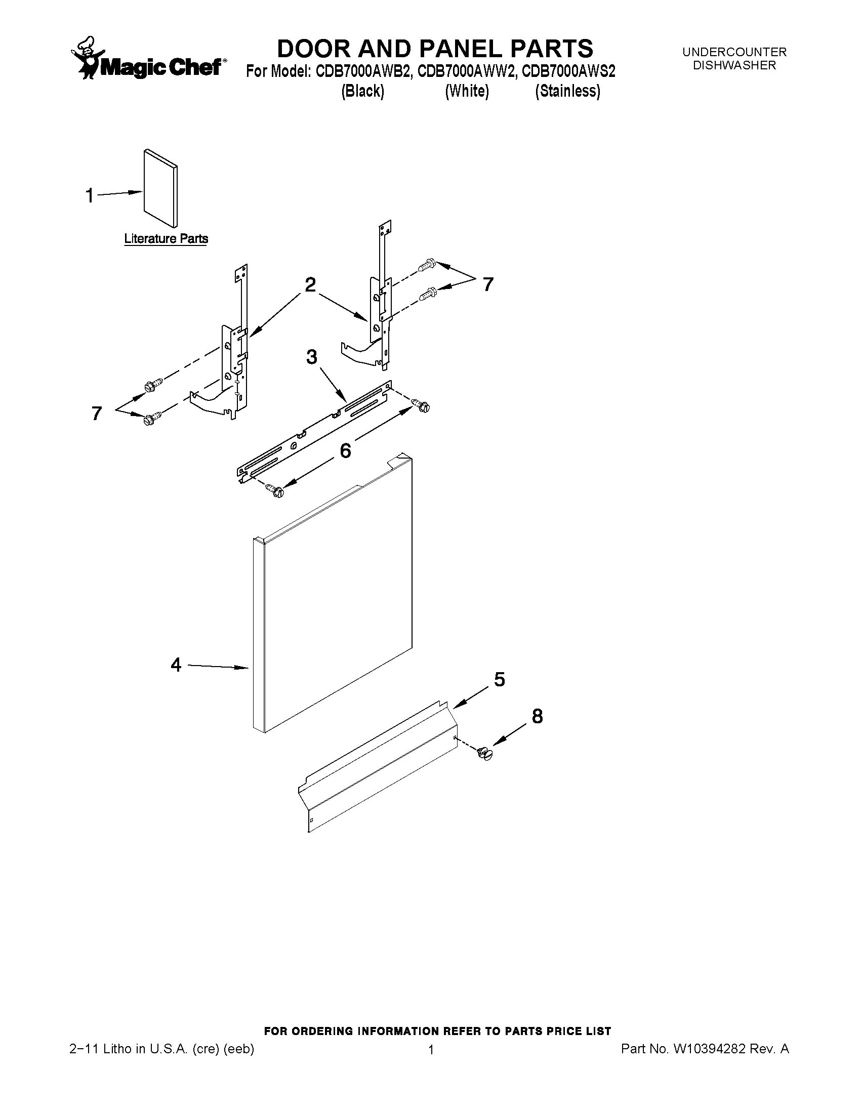 01 - DOOR AND PANEL PARTS