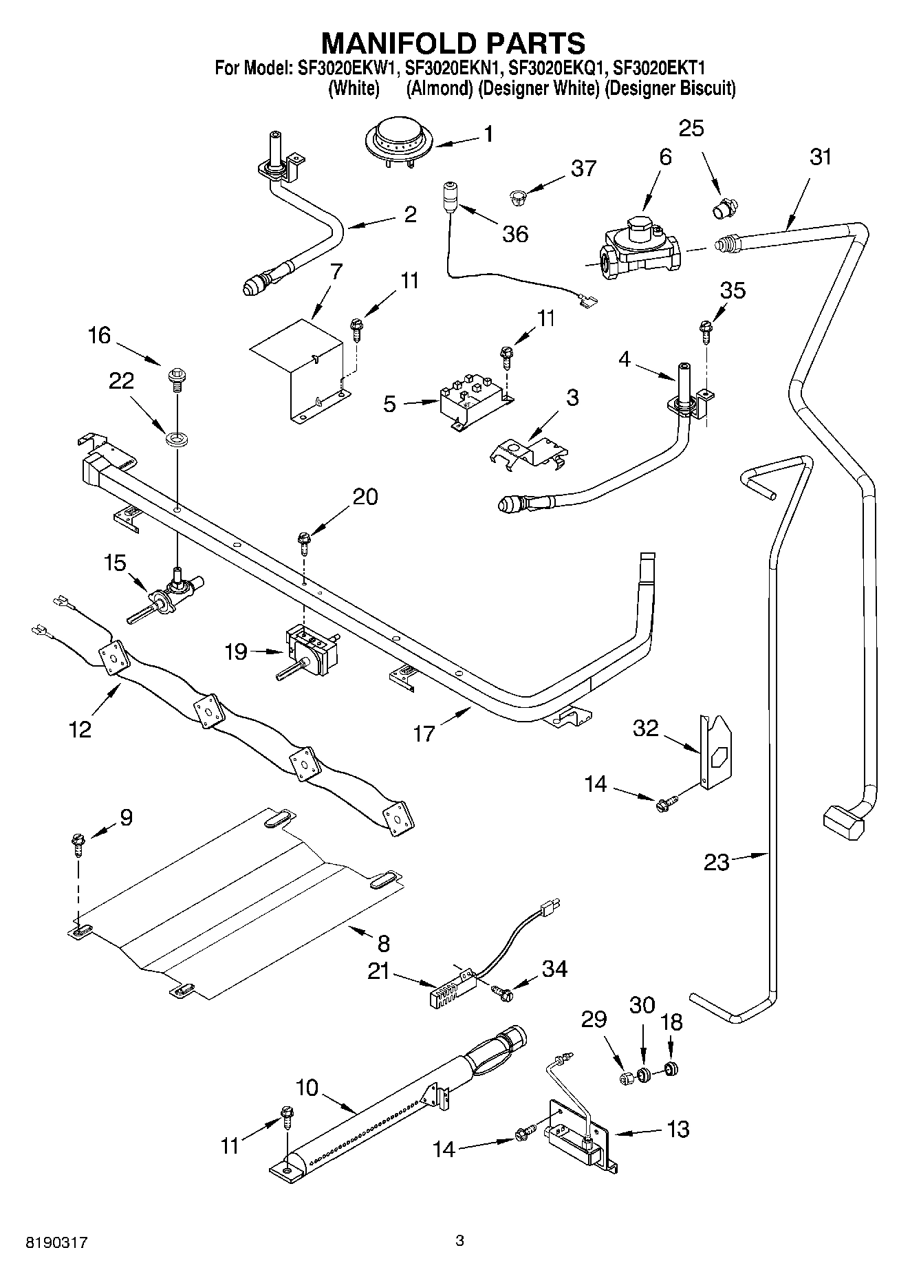 03 - MANIFOLD PARTS