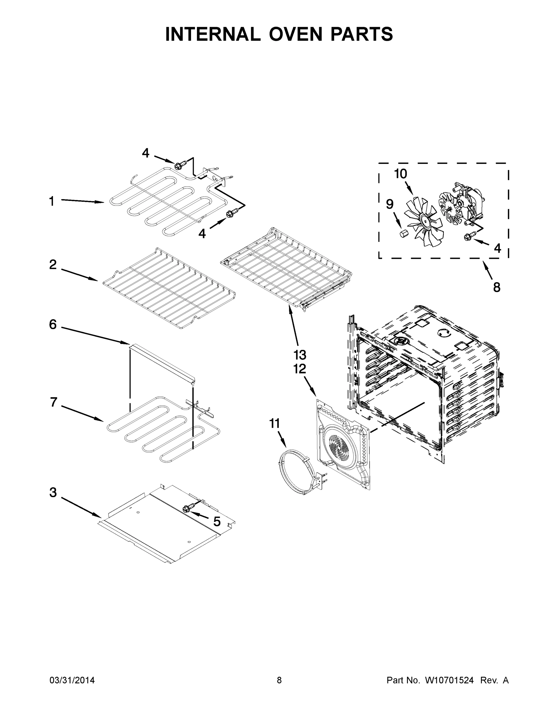 05 - INTERNAL OVEN PARTS