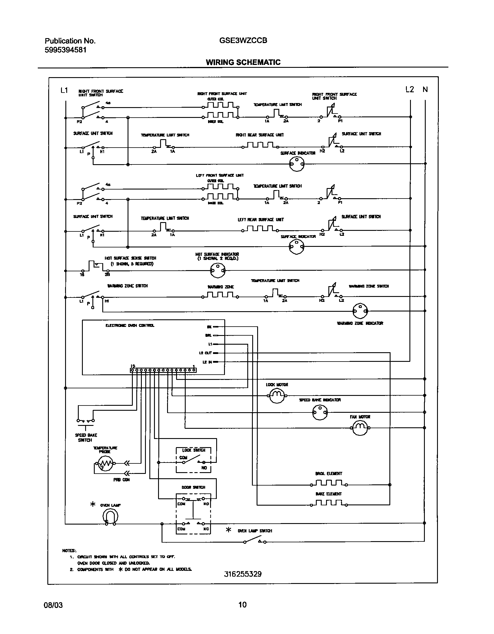10 - WIRING SCHEMATIC