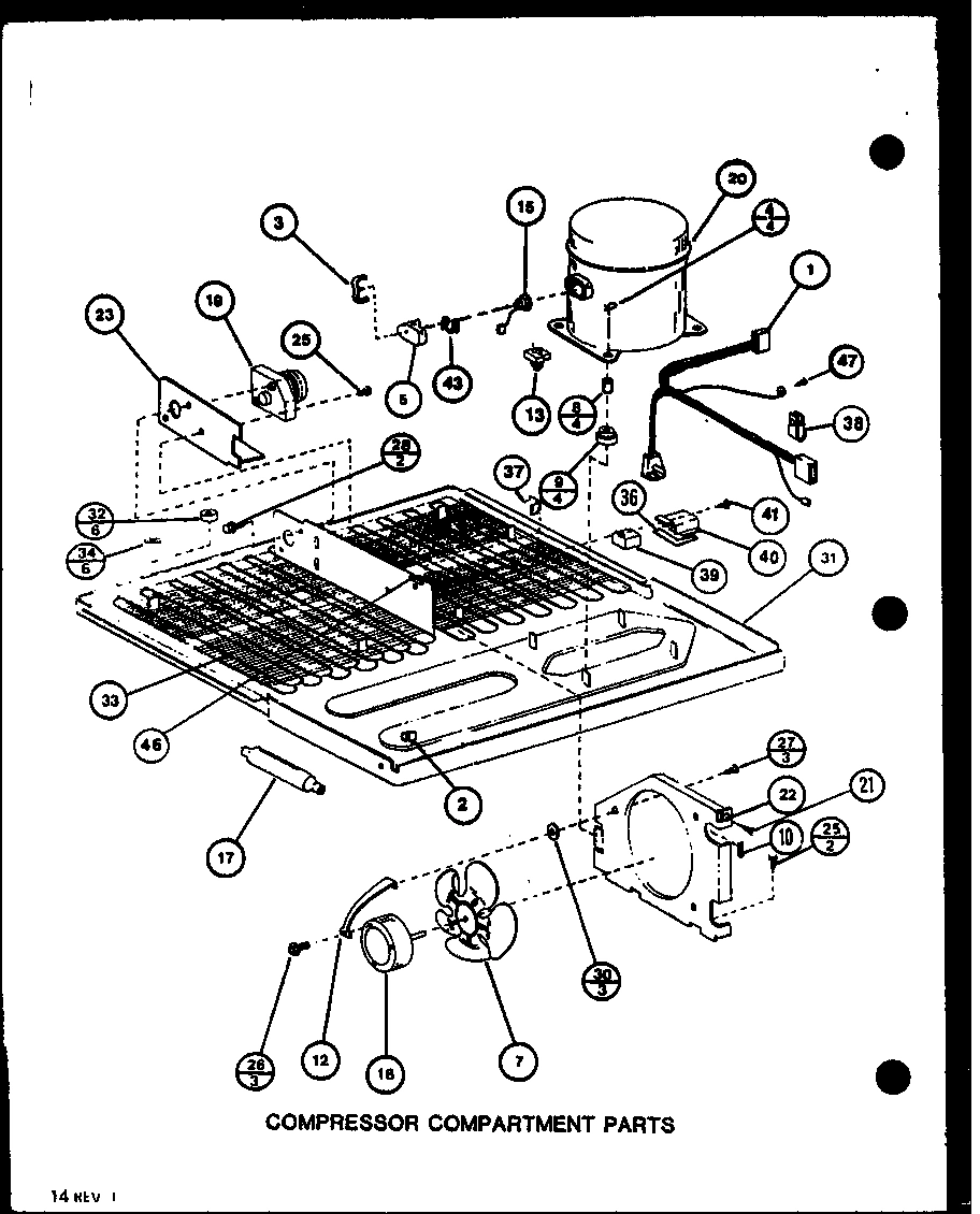 01 - COMPRESSOR COMPARTMENT PARTS