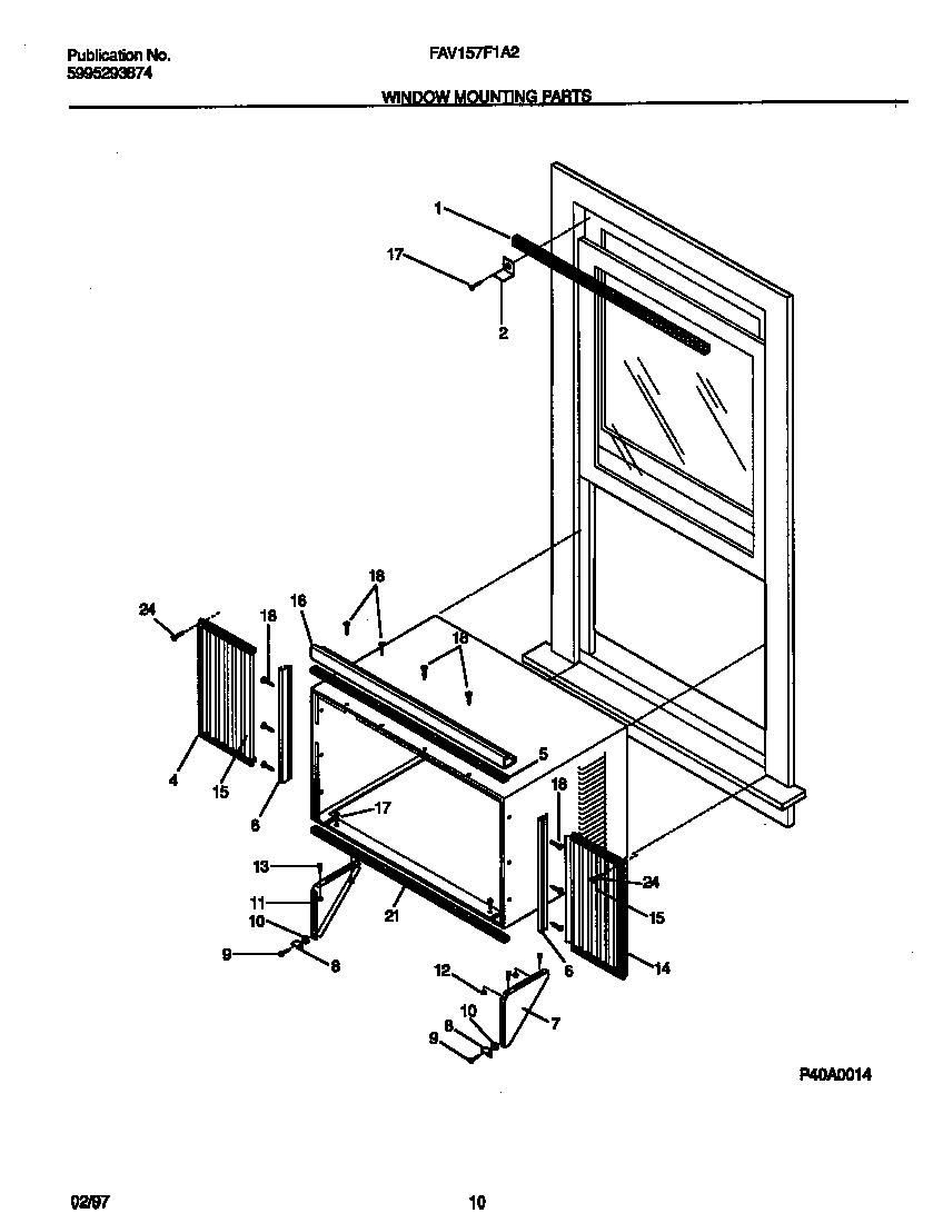 06 - WINDOW MOUNTING PARTS