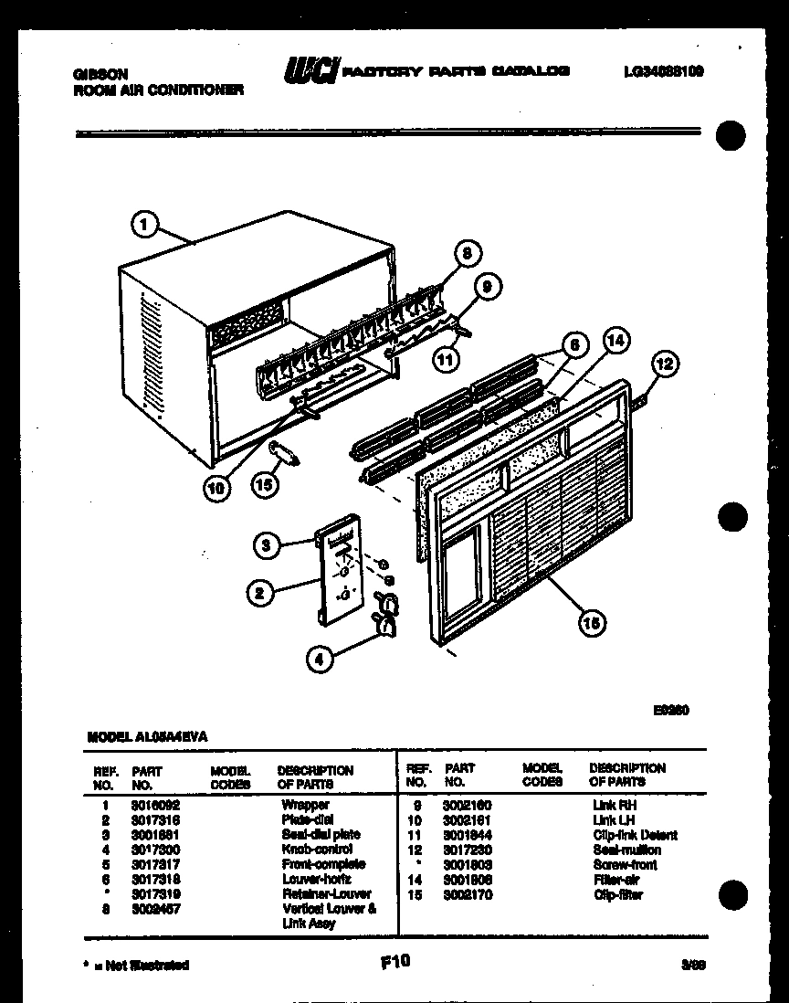 02 - CABINET PARTS