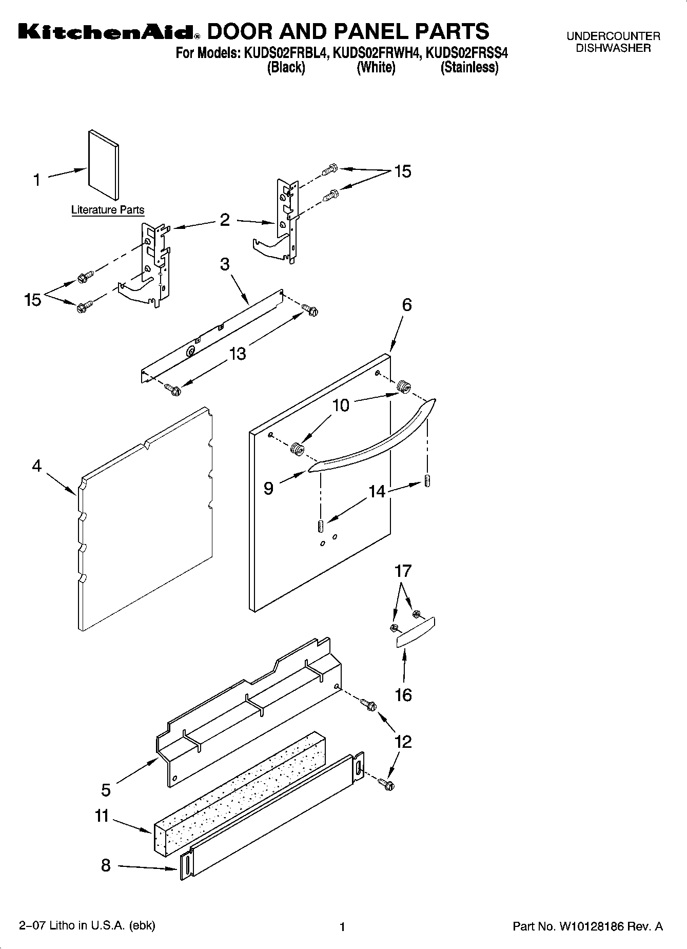 01 - DOOR AND PANEL PARTS