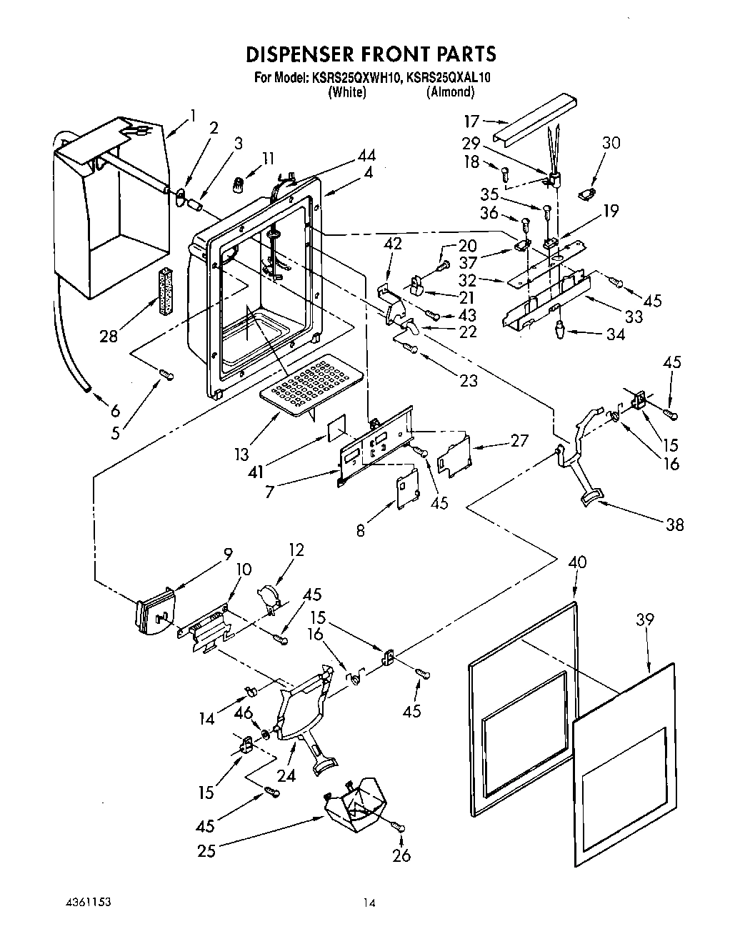 09 - DISPENSER FRONT