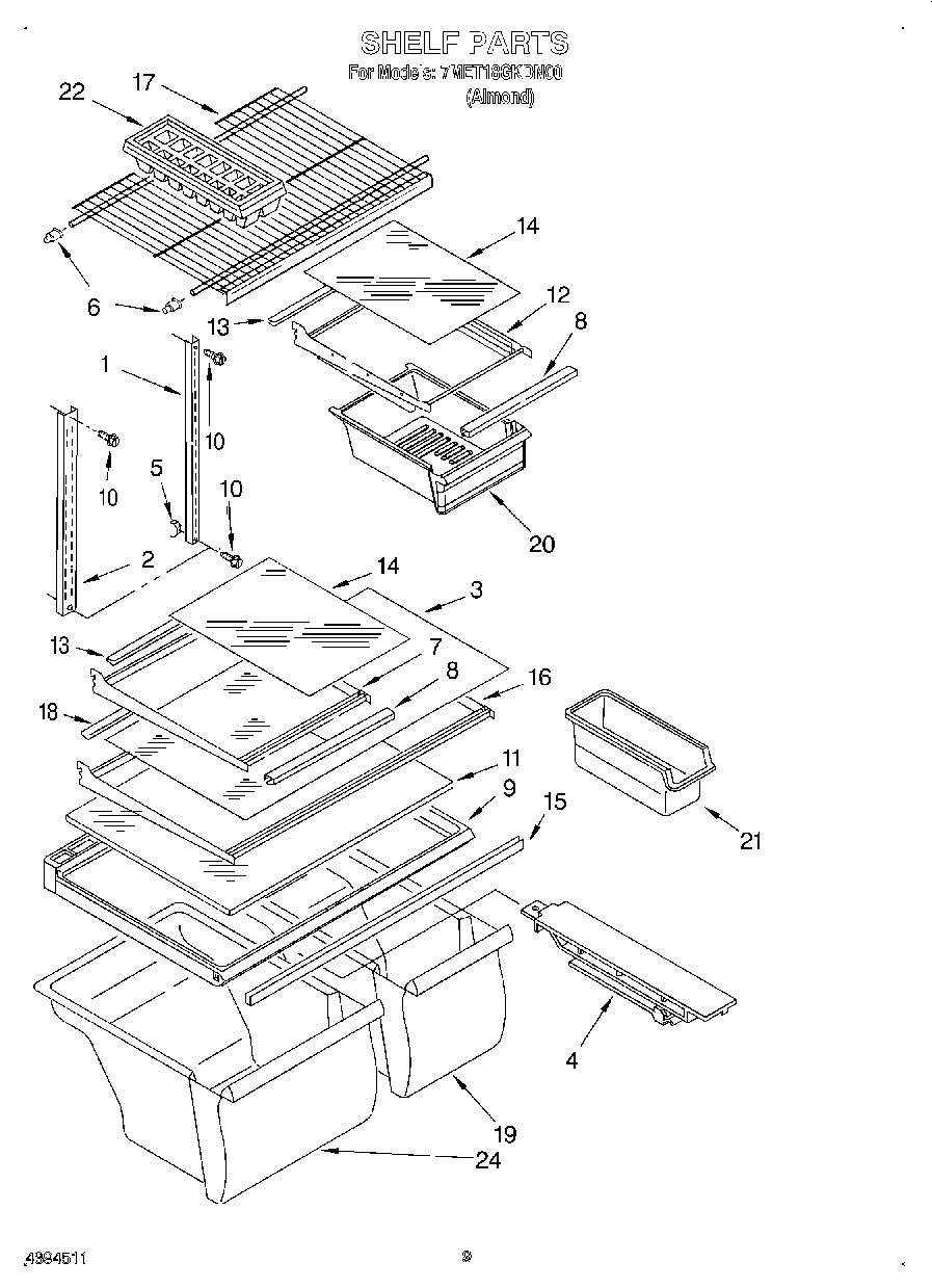 05 - SHELF, LIT/OPTIONAL