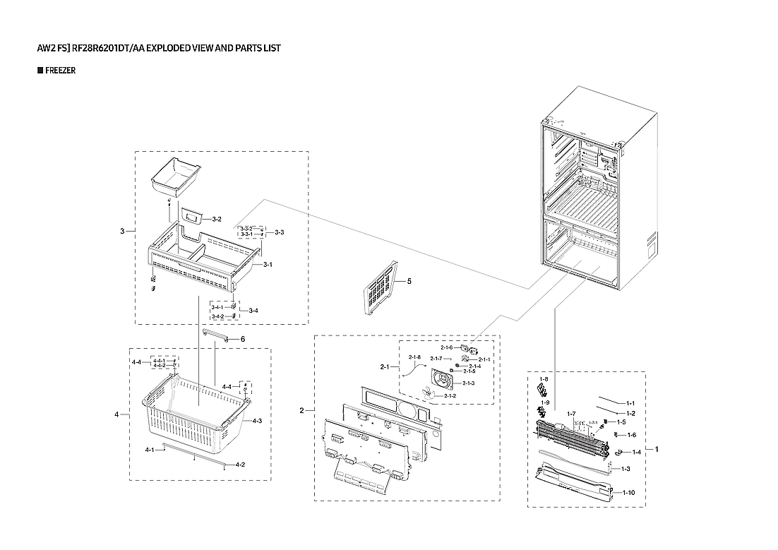 Freezer Parts