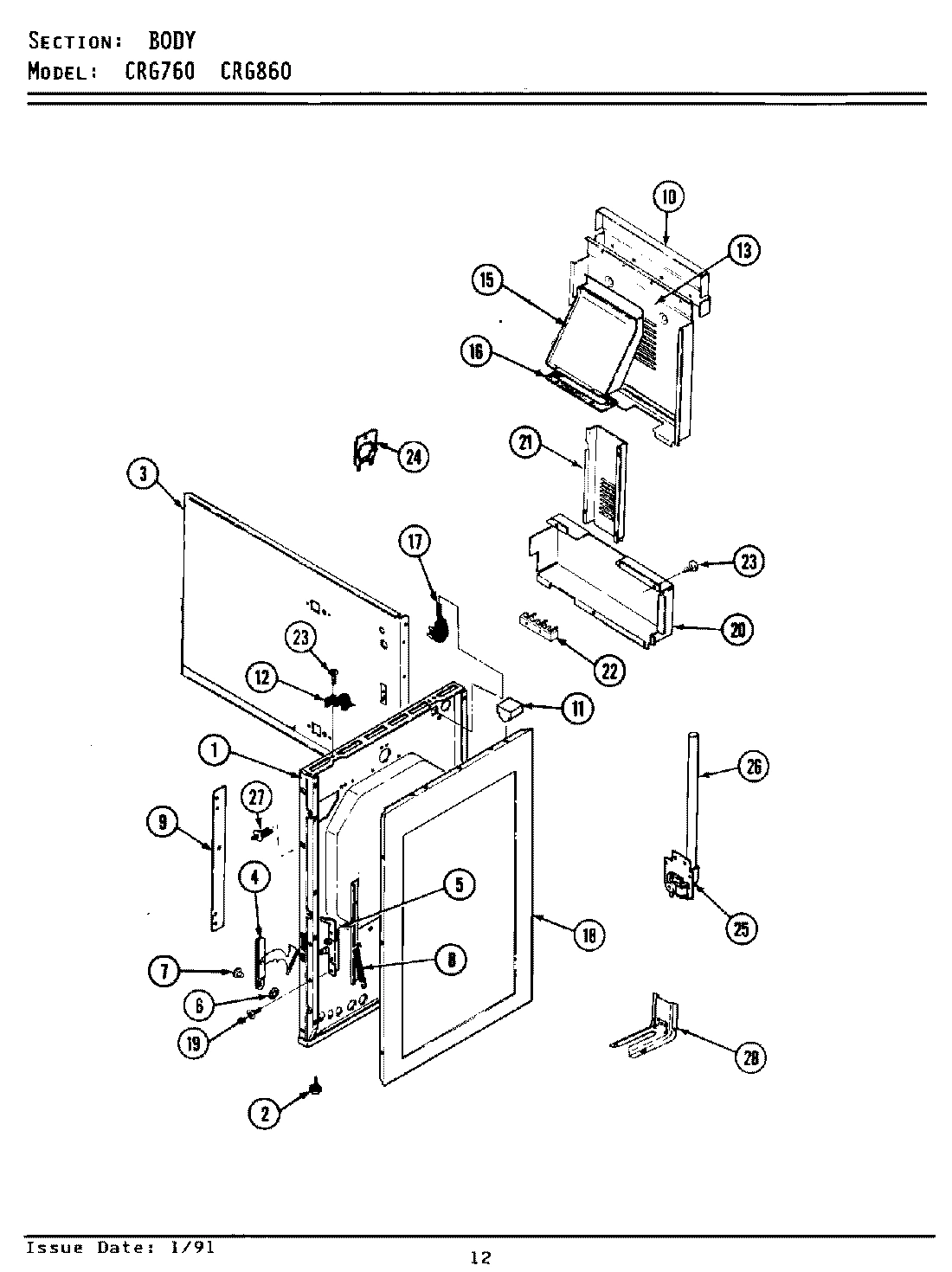 01 - BODY (xCRG760 xCRG860)