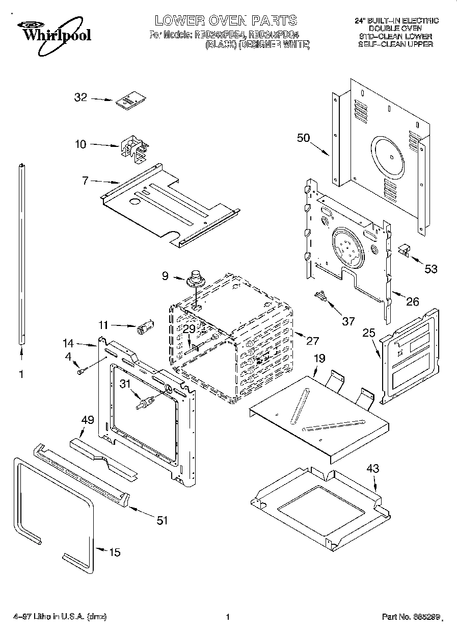 01 - LOWER OVEN