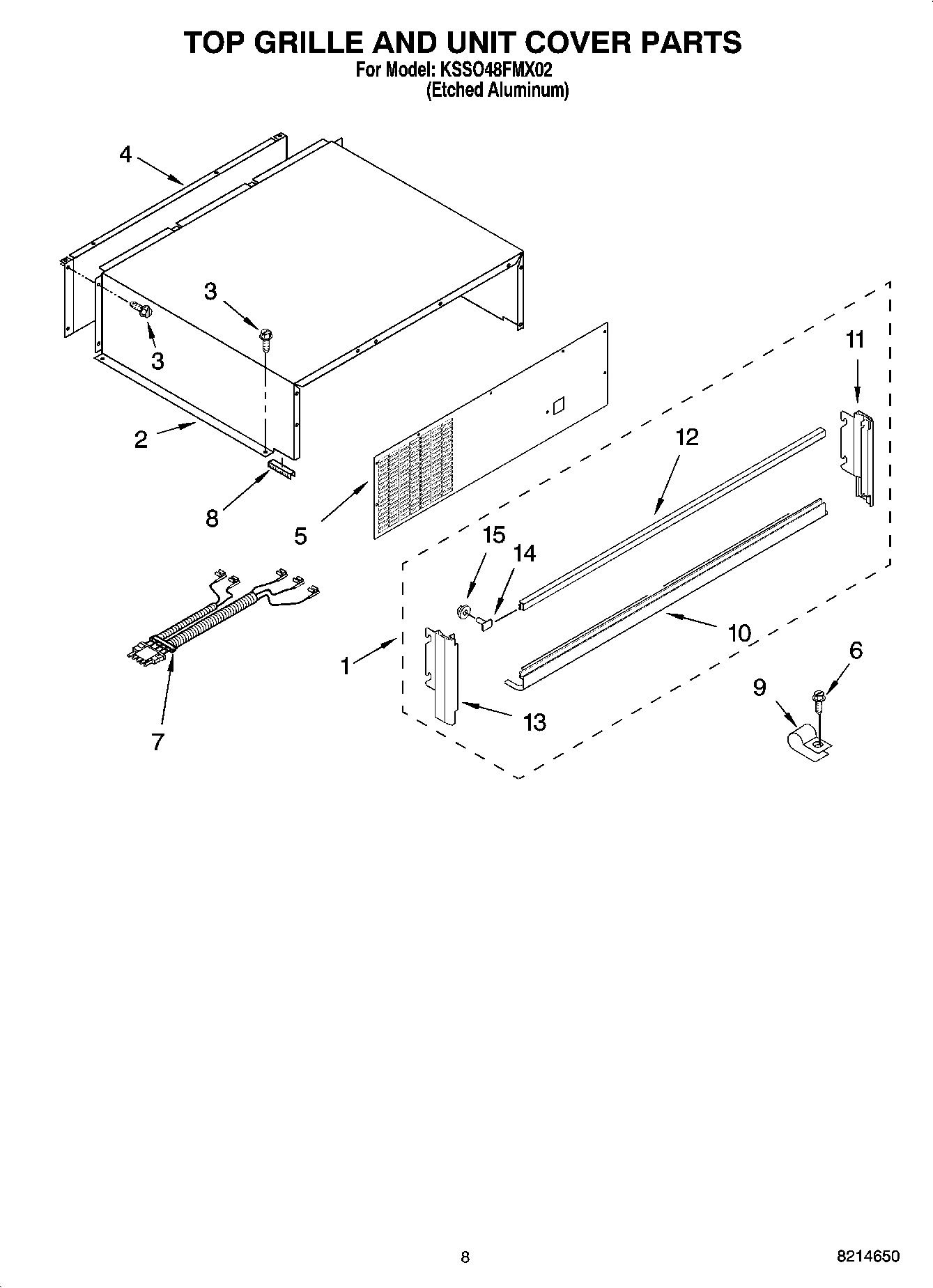 06 - TOP GRILLE AND UNIT COVER PARTS