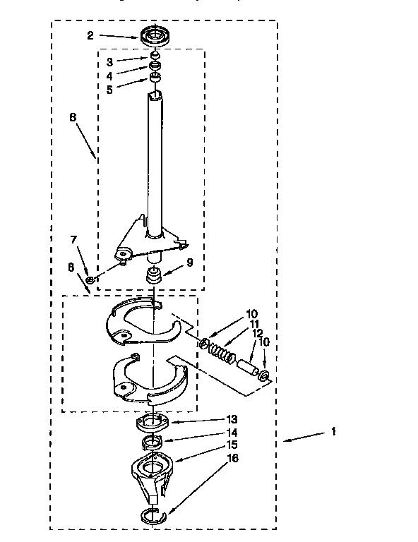 BRAKE AND DRIVE TUBE