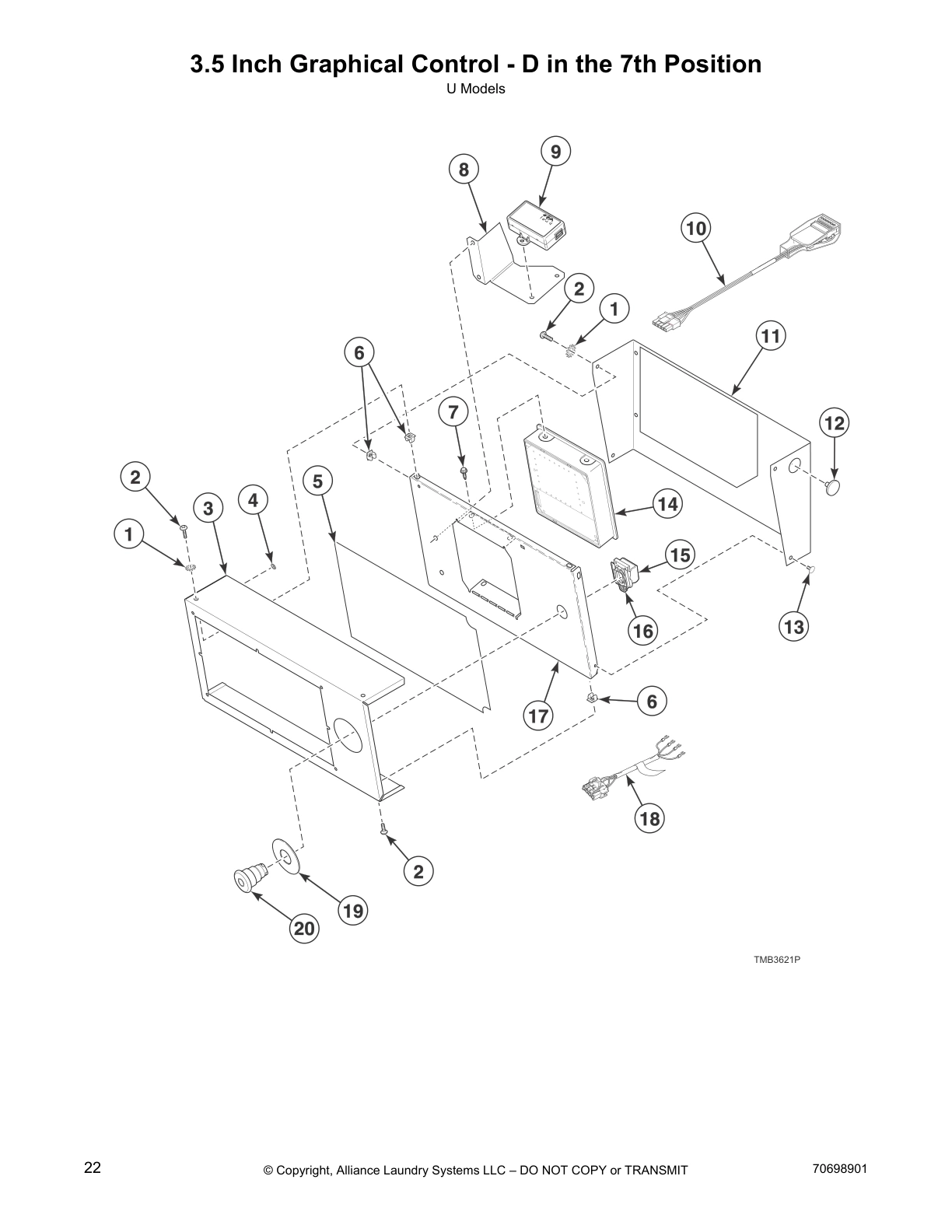 3.5 Inch Graphical Control - D in the 7th Position