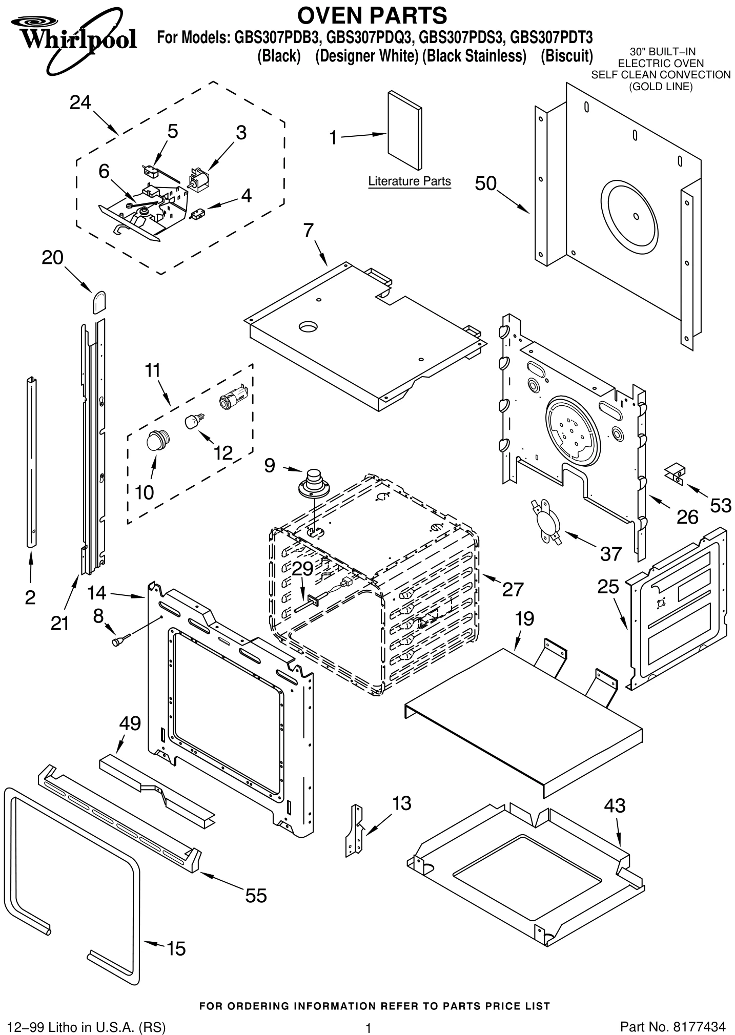 OVEN PARTS