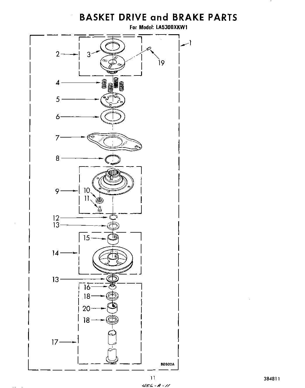 10 - BASKET DRIVE AND BRAKE