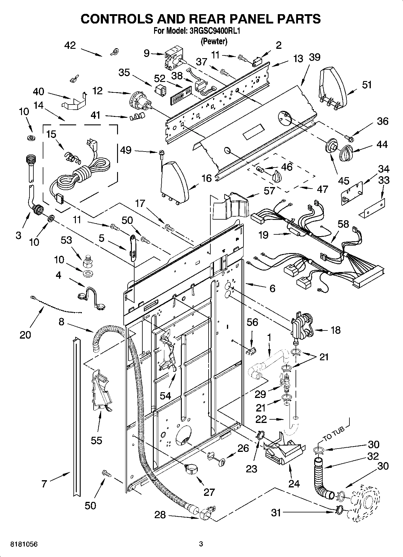 02 - CONTROLS AND REAR PANEL PARTS