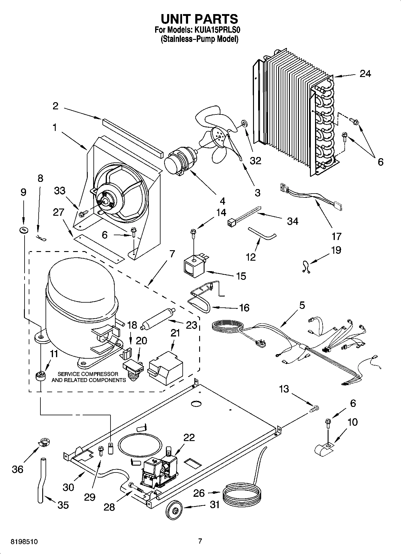 05 - UNIT PARTS, OPTIONAL PARTS