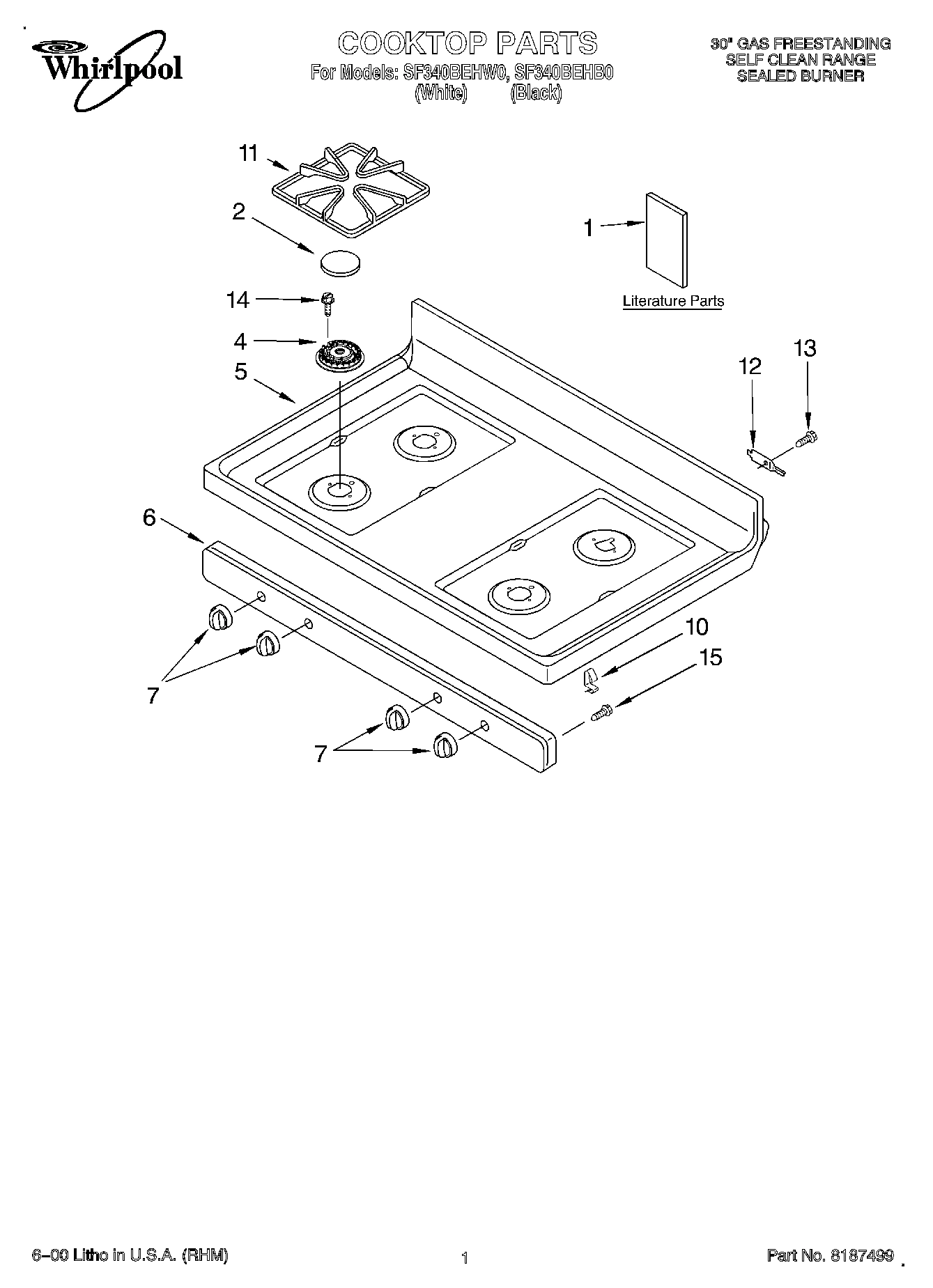 01 - COOKTOP, LITERATURE