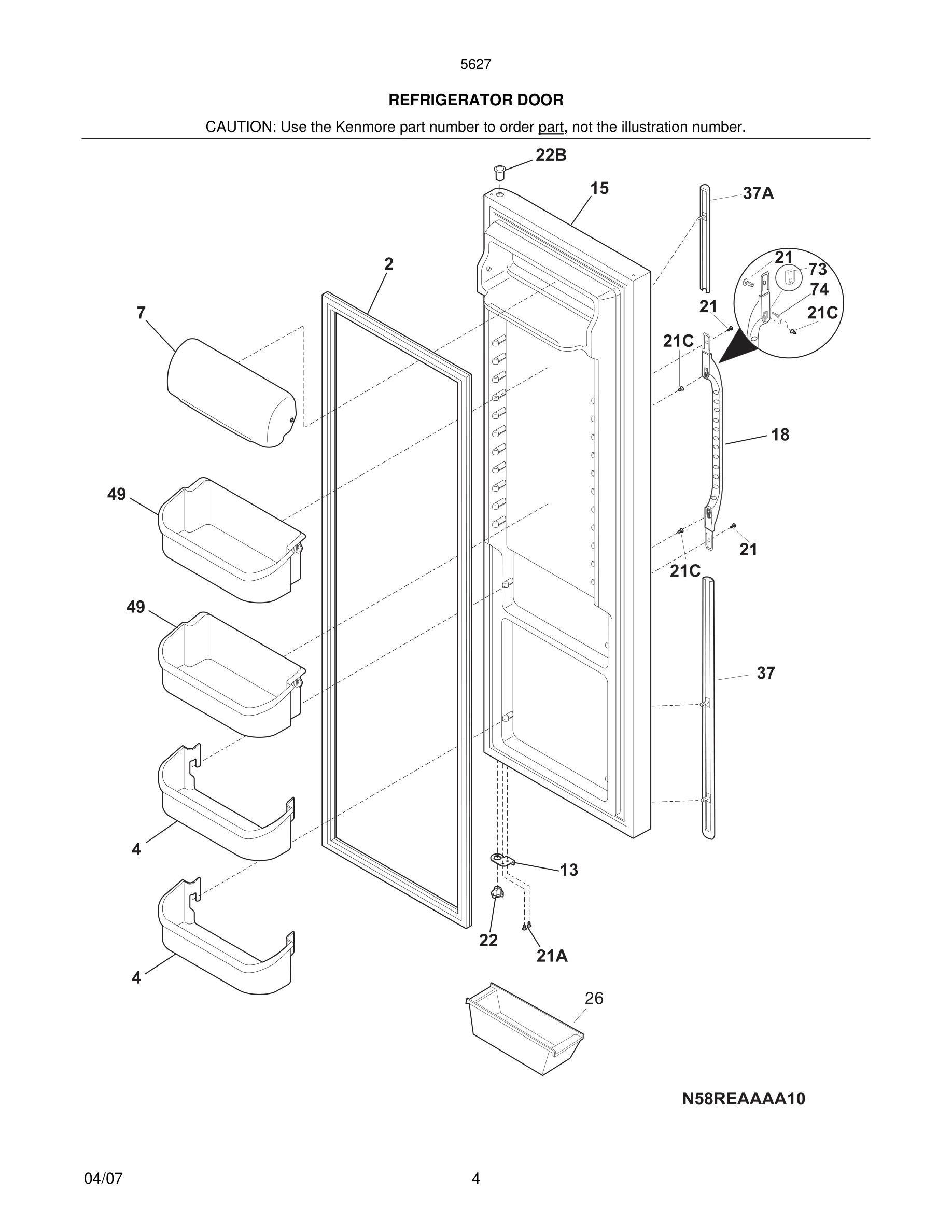 05 - REFRIGERATOR DOOR
