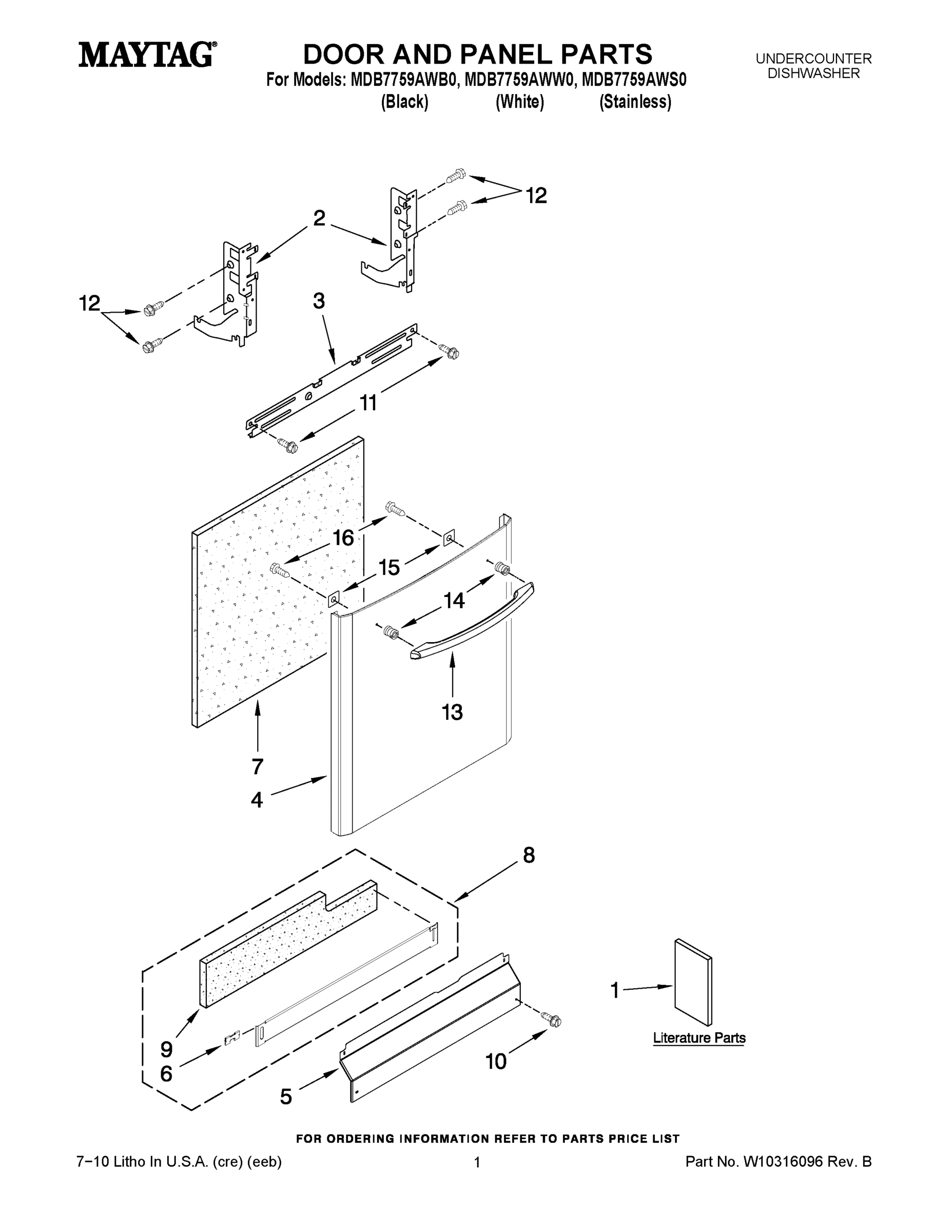01 - DOOR AND PANEL PARTS