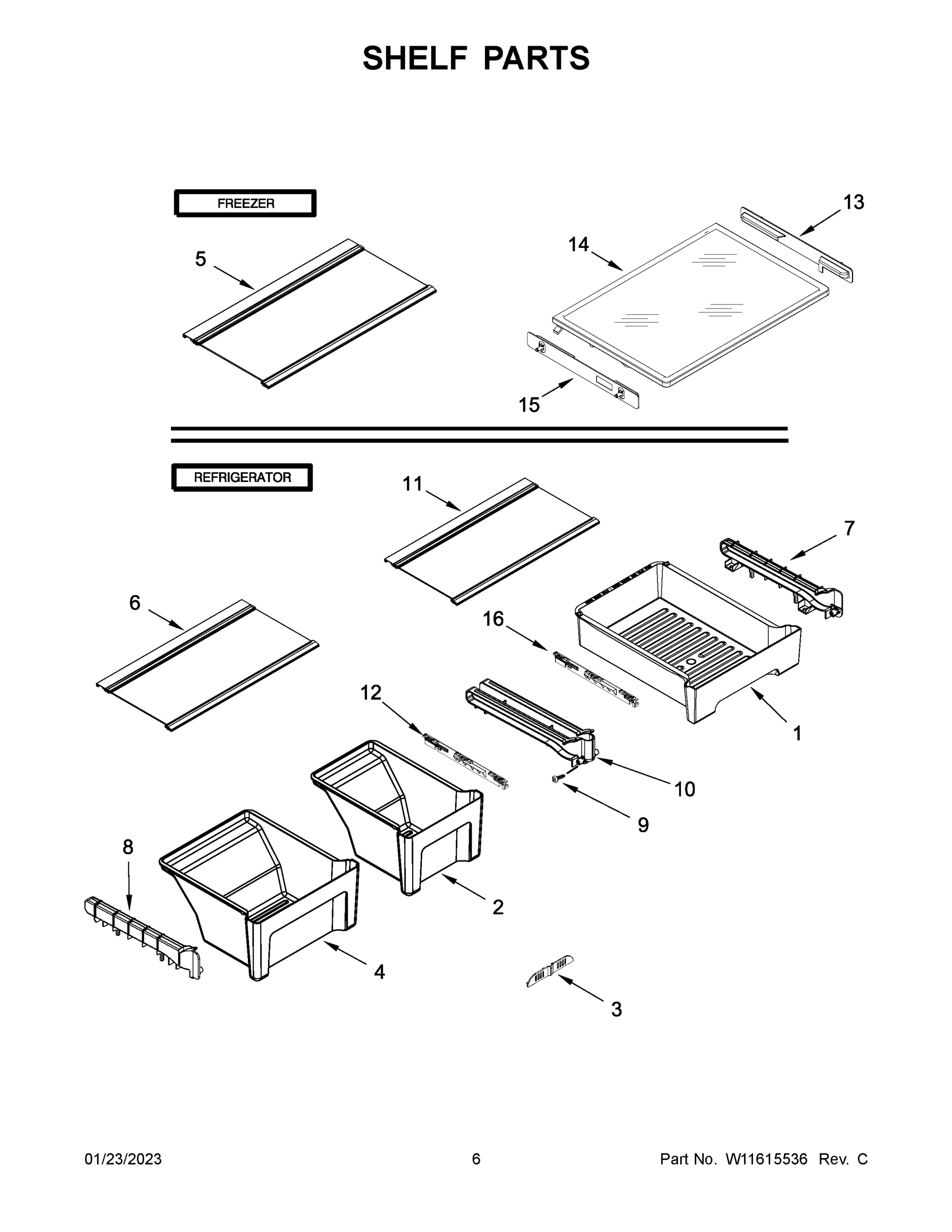 04 - SHELF PARTS