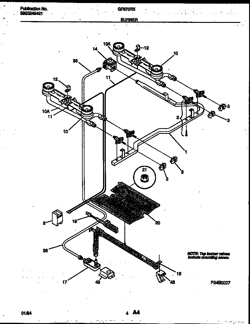 03 - BURNER, MANIFOLD AND GAS CONTROL