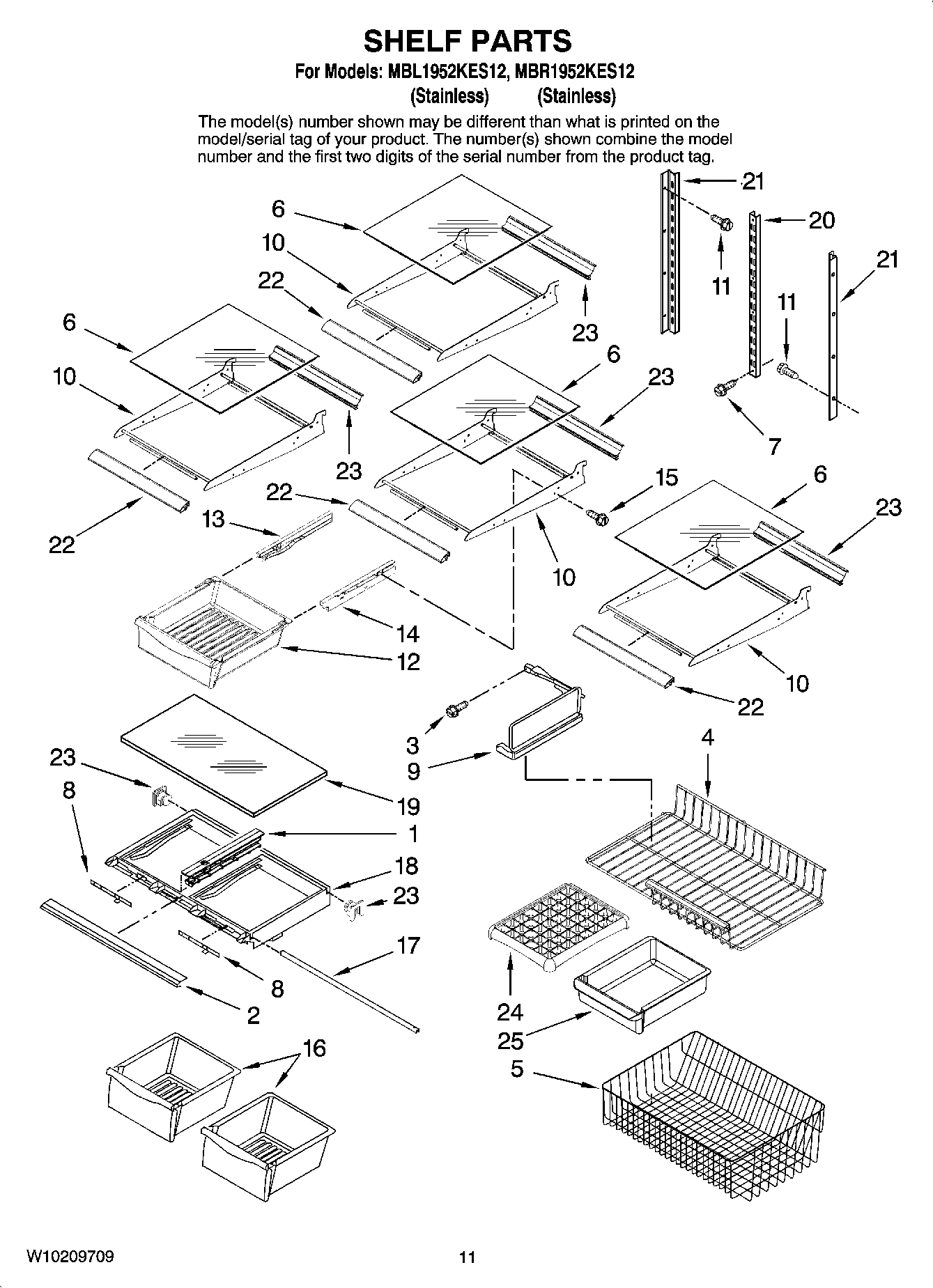 07 - SHELF PARTS, OPTIONAL PARTS